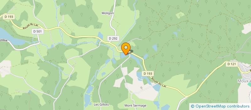 localisation de l'entreprise INDIVISION SAUGEY à GOULOUX