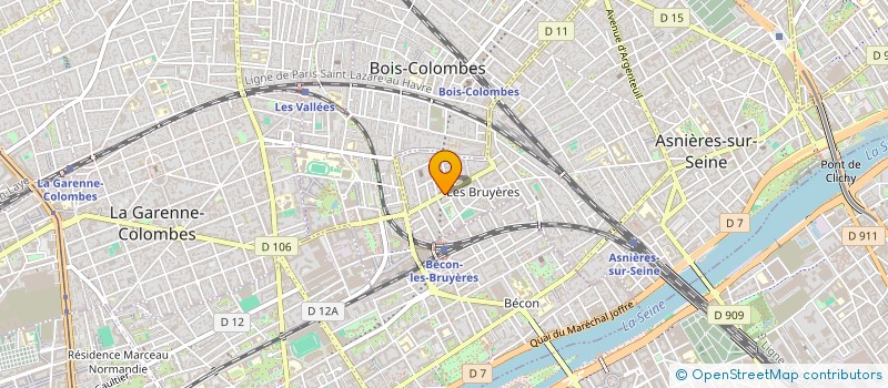 localisation de l'entreprise INDIVISION SAULNIER LMNP  ASNIERES-SUR-SEINE