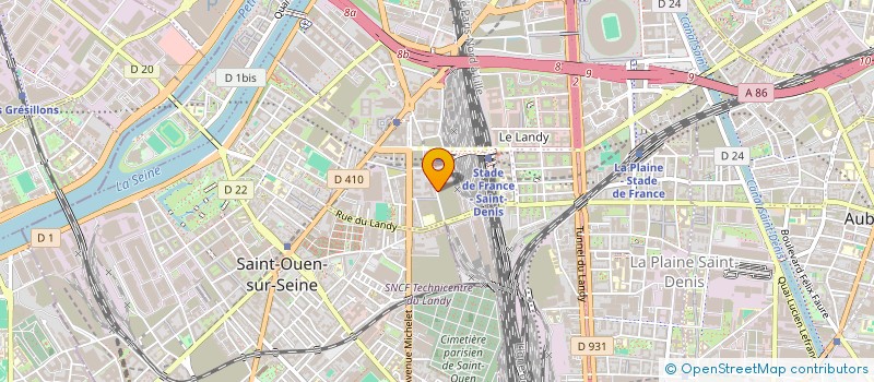 localisation de l'entreprise INDIVISION SAUTET  SAINT-DENIS