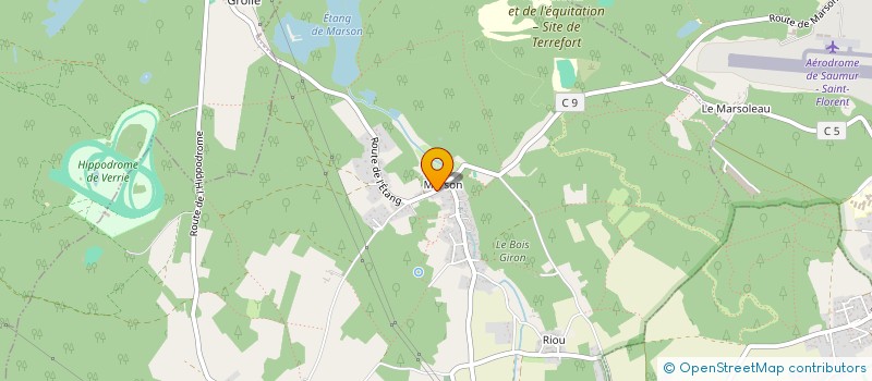 localisation de l'entreprise INDIVISION SAUTET-LARGY  ROU-MARSON