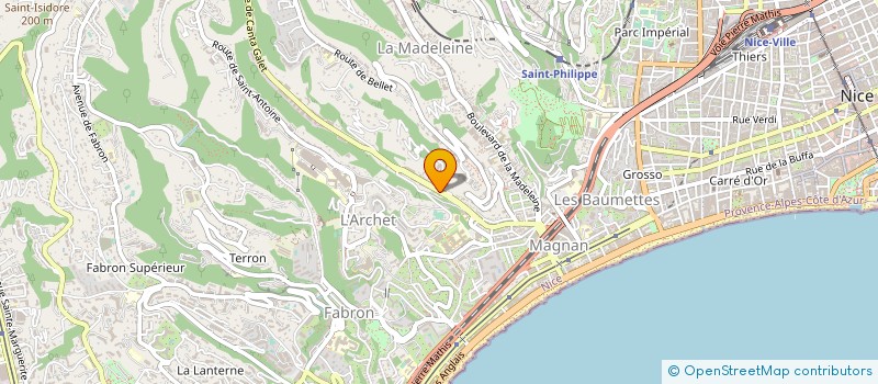 localisation de l'entreprise INDIVISION SAUVAGE à NICE