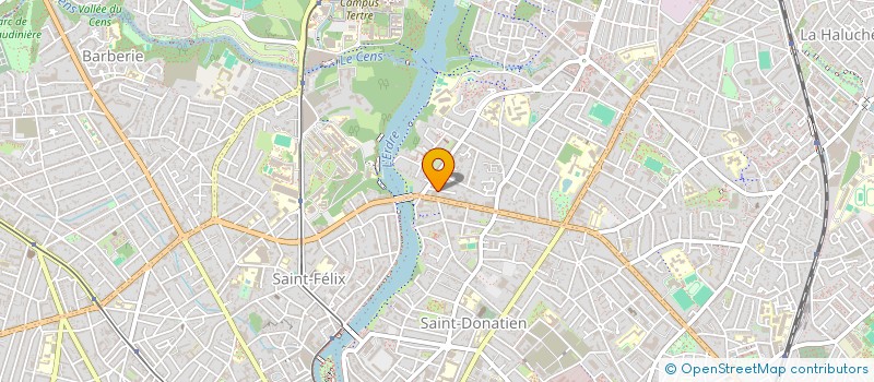 localisation de l'entreprise INDIVISION SAUVAGE MATTHIEU ET RICHARD ANNE-LAURE  NANTES