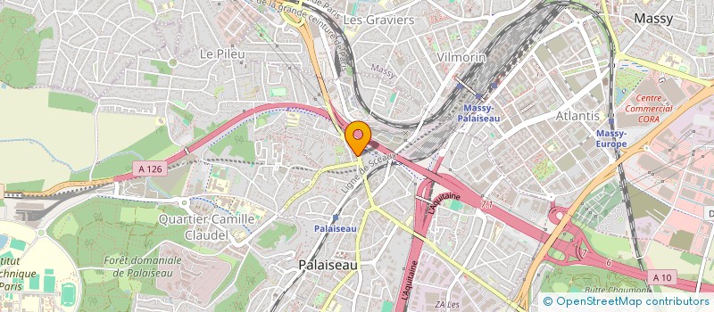 localisation de l'entreprise INDIVISION SAUVEZ DESMARAIS à PALAISEAU