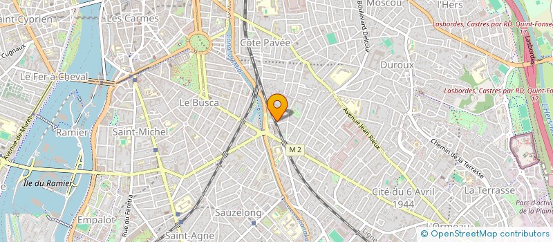 localisation de l'entreprise INDIVISION SAUZEDDE-SIU à TOULOUSE