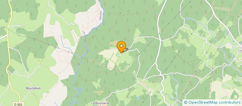 localisation de l'entreprise INDIVISION SAVARZEIX  SERANDON