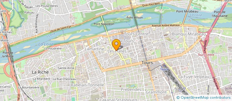 localisation de l'entreprise INDIVISION SAVATTIER  TOURS