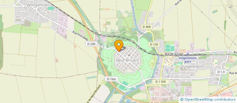 localisation de l'entreprise INDIVISION SAVER MEYER  NEUF-BRISACH