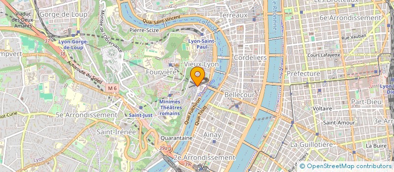 localisation de l'entreprise INDIVISION SAVOISIN à LYON