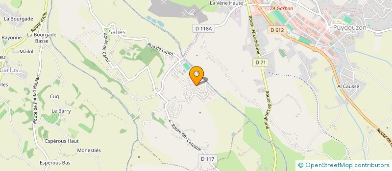 localisation de l'entreprise INDIVISION SAVOY  SALIES