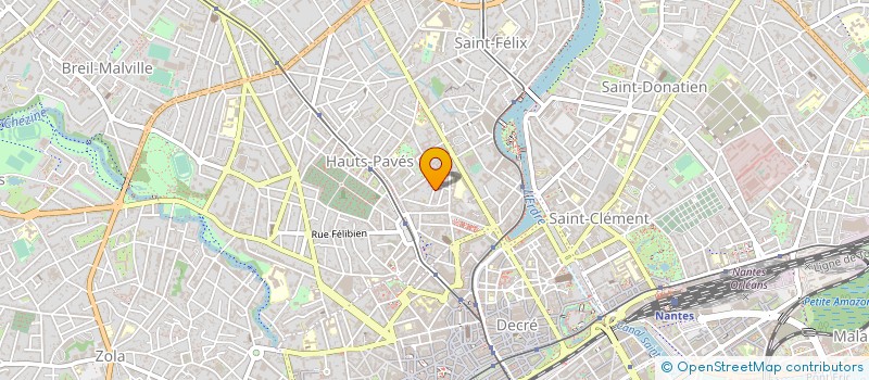 localisation de l'entreprise INDIVISION SAY à NANTES