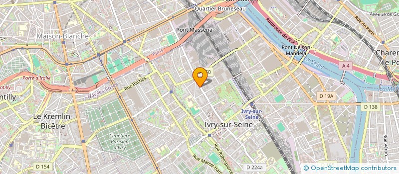 localisation de l'entreprise INDIVISION SAYCHA A IVRY SUR SEINE  IVRY-SUR-SEINE