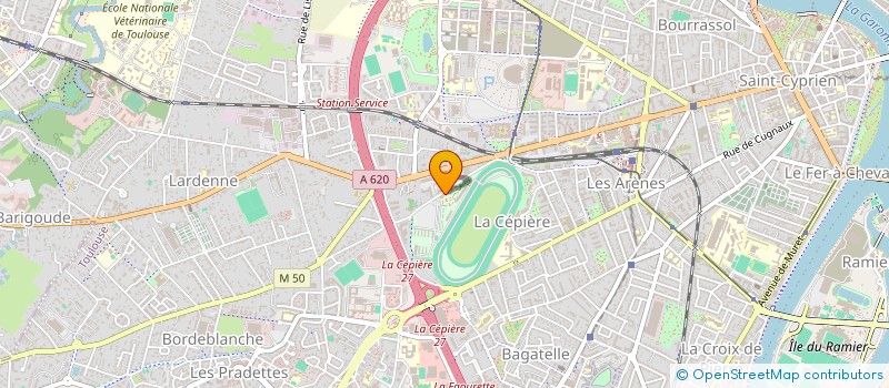 localisation de l'entreprise INDIVISION SAYSSET PECHBERTY à TOULOUSE
