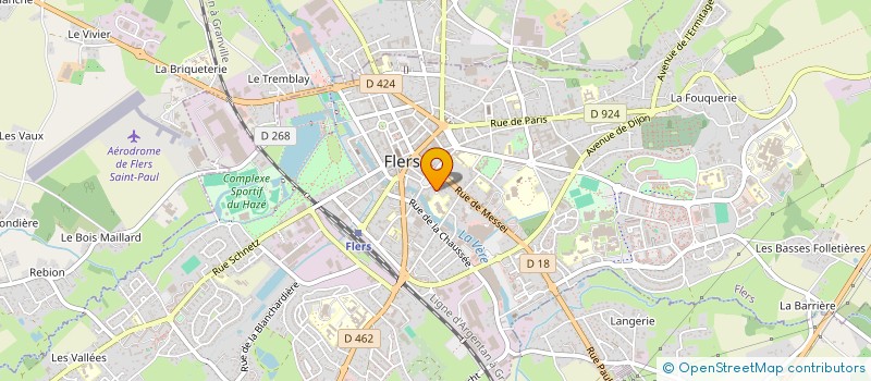 localisation de l'entreprise INDIVISION SBAYTTI LHUISSIER à FLERS