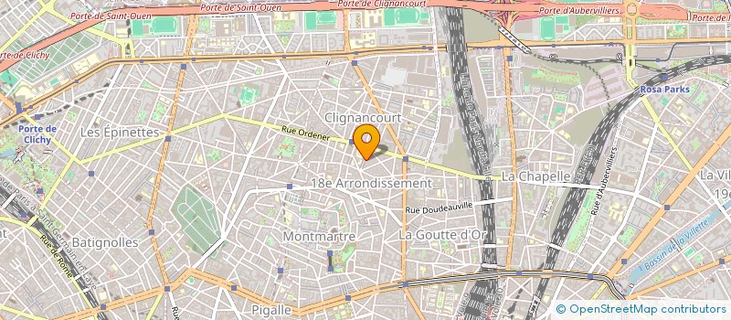 localisation de l'entreprise INDIVISION SCAGLIONE / DUCAMP  PARIS