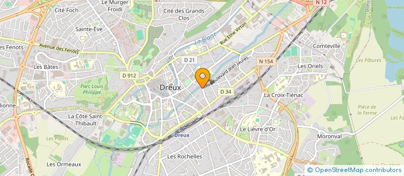 localisation de l'entreprise INDIVISION SCHAAL à DREUX