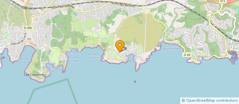 localisation de l'entreprise INDIVISION SCHALBART RAMBAUD  MARTIGUES