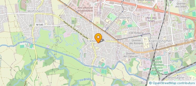 localisation de l'entreprise INDIVISION SCHEIDECKER  ECKBOLSHEIM