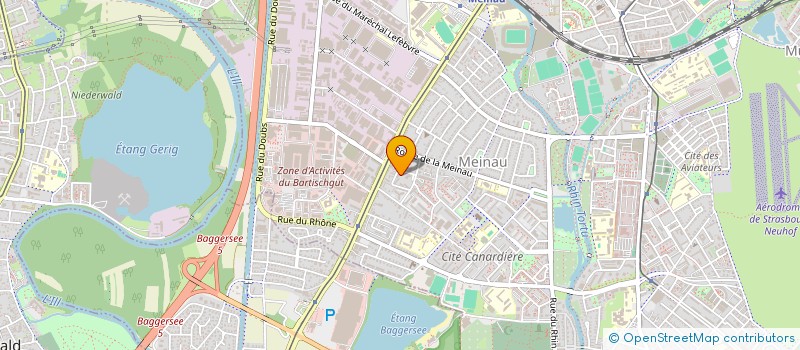 localisation de l'entreprise INDIVISION SCHIMPF - CHRISTOFFERS à STRASBOURG