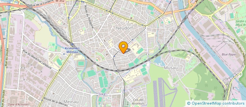 localisation de l'entreprise INDIVISION SCHLOEGEL LUTZ à STRASBOURG