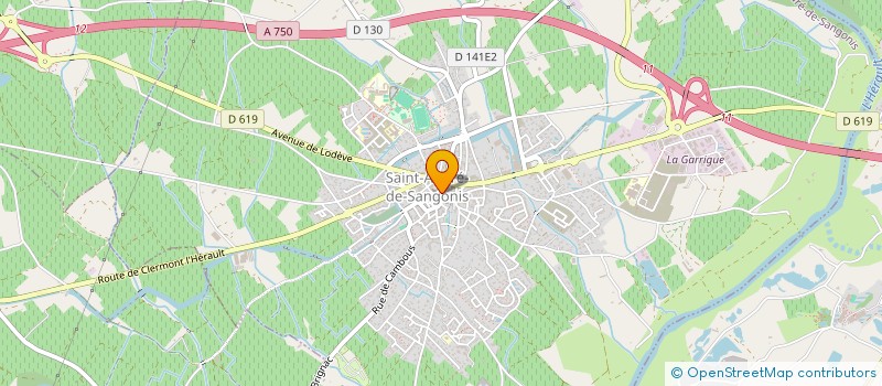 localisation de l'entreprise INDIVISION SCHLOSSER  SAINT-ANDRE-DE-SANGONIS