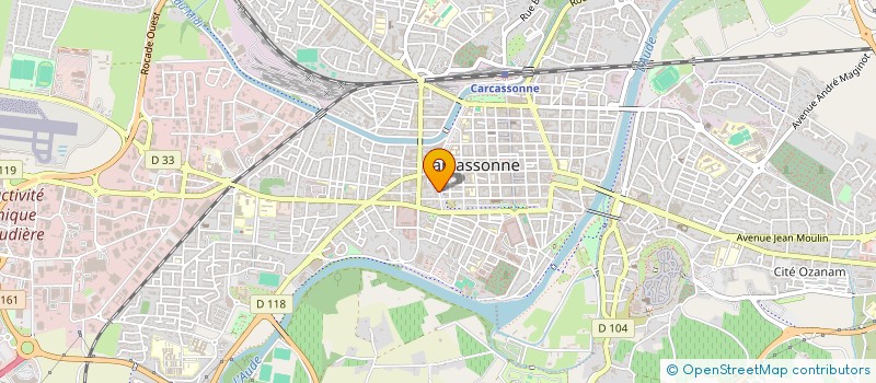 localisation de l'entreprise INDIVISION SCHMAUDER à CARCASSONNE