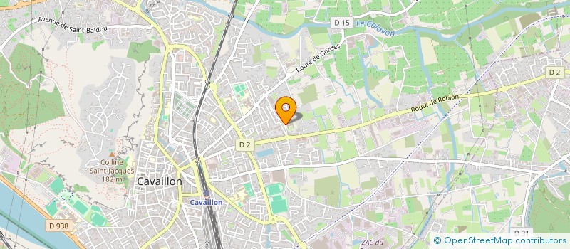 localisation de l'entreprise INDIVISION SCHMID DEKIOUS  CAVAILLON