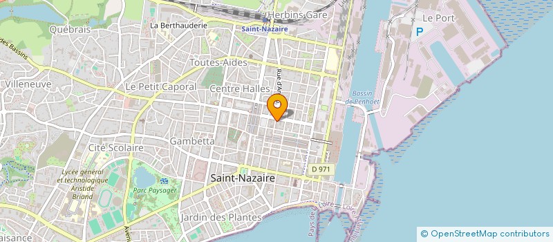 localisation de l'entreprise INDIVISION SCHMITT-TRANCHANT  SAINT-NAZAIRE