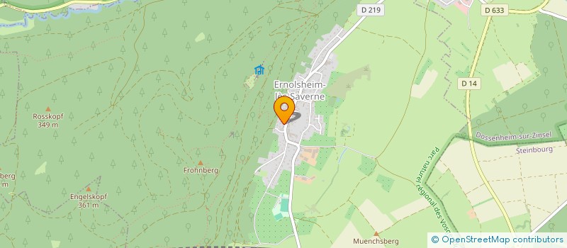 localisation de l'entreprise INDIVISION SCHNELL HAUBENESTEL FILLEUL  ERNOLSHEIM-LES-SAVERNE