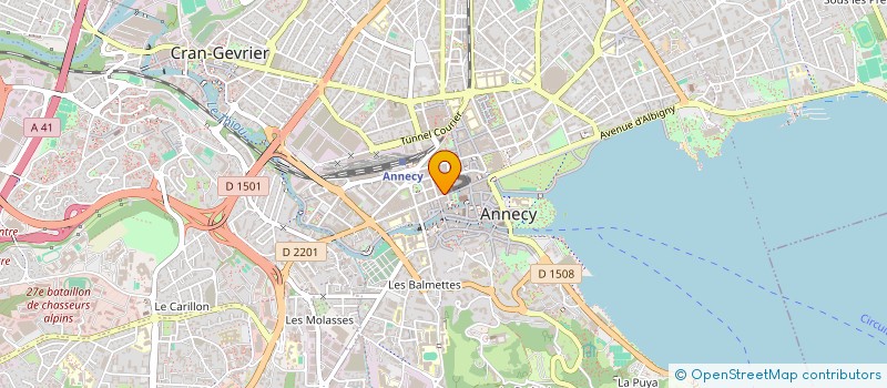 localisation de l'entreprise INDIVISION SCHOUN-FERRARIS  ANNECY