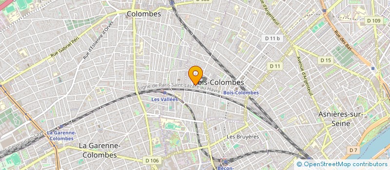 localisation de l'entreprise INDIVISION SCHRIKE NEWEY à BOIS-COLOMBES