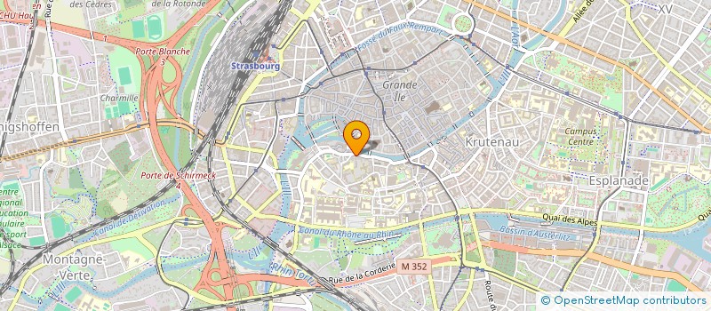 localisation de l'entreprise INDIVISION SCHULTZ à STRASBOURG