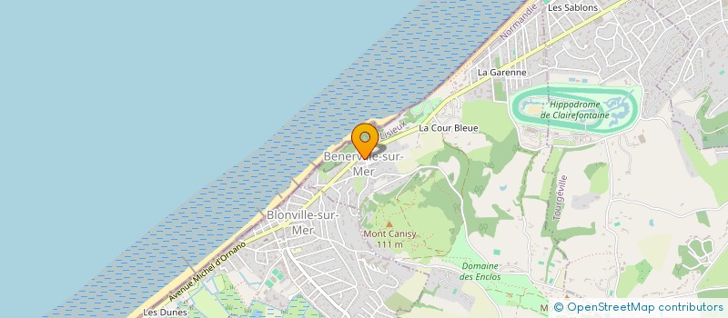 localisation de l'entreprise INDIVISION SCHULZE CHARLES ET PETER  BLONVILLE-SUR-MER