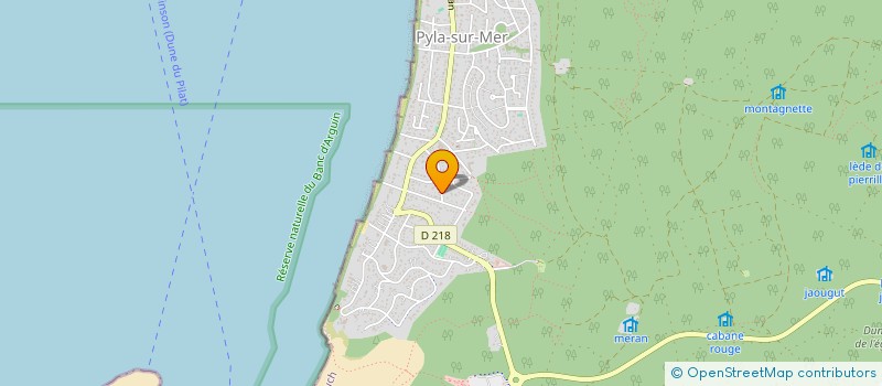 localisation de l'entreprise INDIVISION SCOMPARIN BOURMAULT à LA TESTE-DE-BUCH