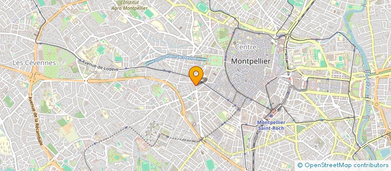 localisation de l'entreprise INDIVISION SCOZZARI-MORENO à MONTPELLIER