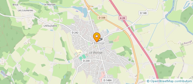 localisation de l'entreprise INDIVISION SCURTU  LA BAZOGE