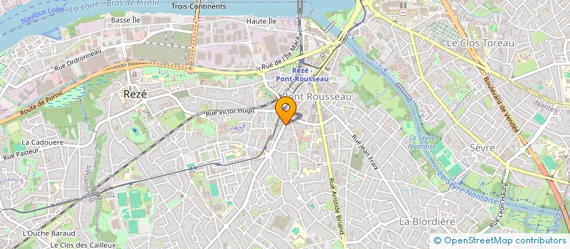 localisation de l'entreprise INDIVISION SDA MLL  REZE