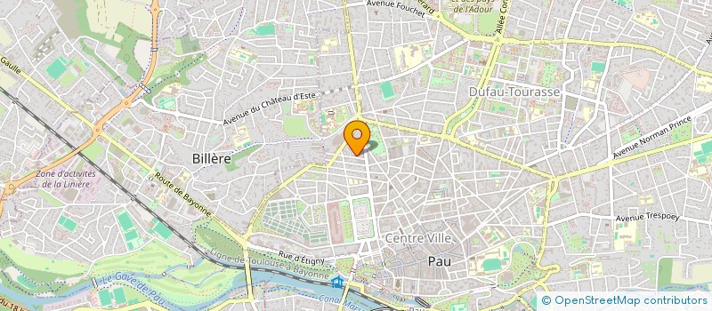 localisation de l'entreprise INDIVISION SEBASTIEN JEROME ET STEPHANIE NASSIET à PAU