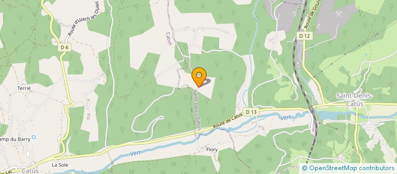 localisation de l'entreprise INDIVISION SEGOND  SAINT-DENIS-CATUS