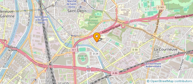 localisation de l'entreprise INDIVISION SEGUIN  SAINT-DENIS