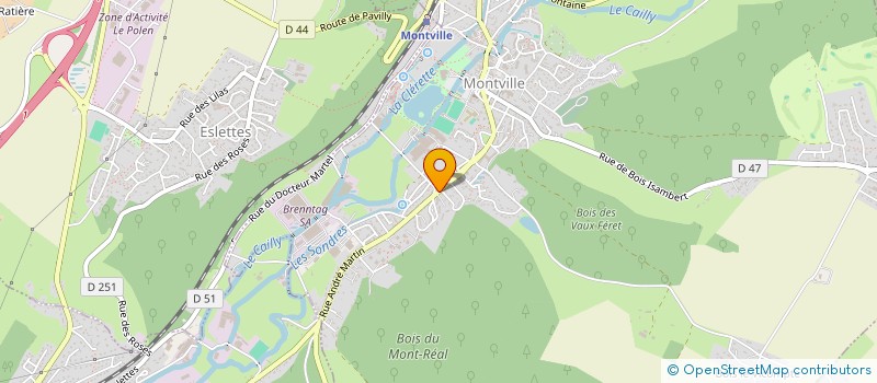 localisation de l'entreprise INDIVISION SEILLE MARIE-LOUISE  MONTVILLE