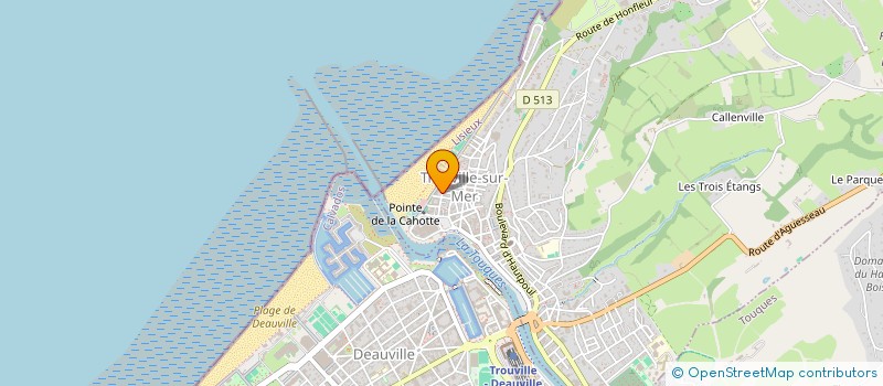 localisation de l'entreprise INDIVISION SELEVER  TROUVILLE-SUR-MER