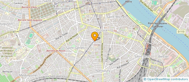 localisation de l'entreprise INDIVISION SELLIER  BORDEAUX