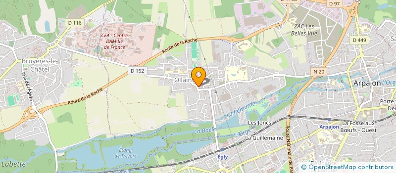 localisation de l'entreprise INDIVISION SELVA  OLLAINVILLE