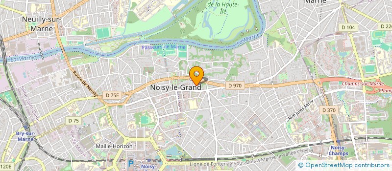 localisation de l'entreprise INDIVISION SELVAM - CONSTANT  NOISY-LE-GRAND