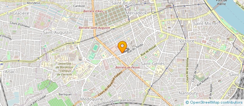 localisation de l'entreprise INDIVISION SEMIRANOTH JEAN CLAUDE à BORDEAUX