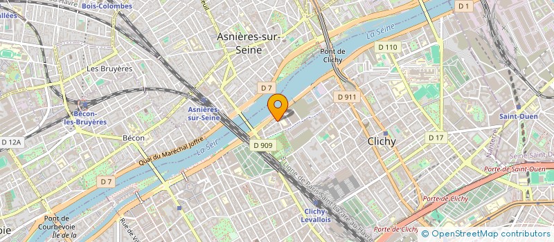 localisation de l'entreprise INDIVISION SENAC à CLICHY