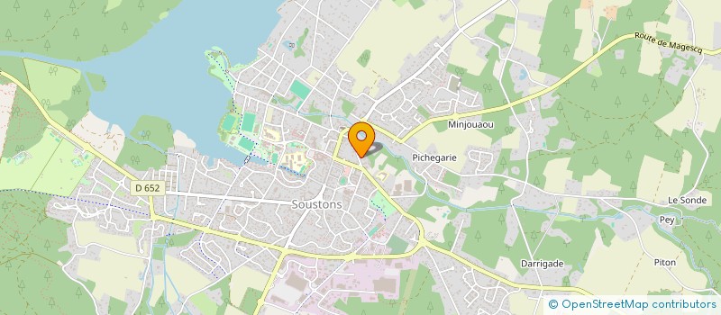 localisation de l'entreprise INDIVISION SENAC PIERRE ET MARGUERITE  SOUSTONS