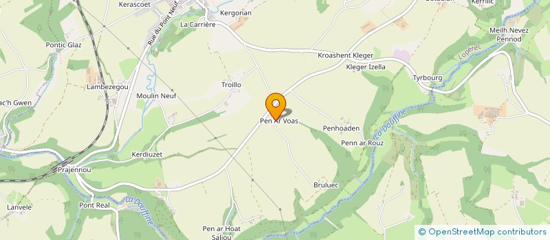 localisation de l'entreprise INDIVISION SENGELE  LOPEREC