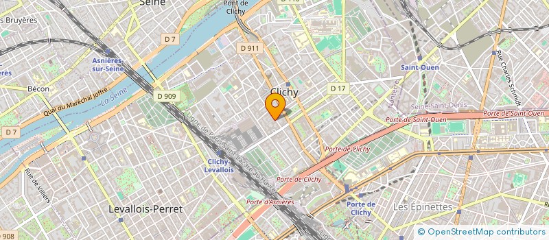 localisation de l'entreprise INDIVISION SEROT / TASSIN à CLICHY
