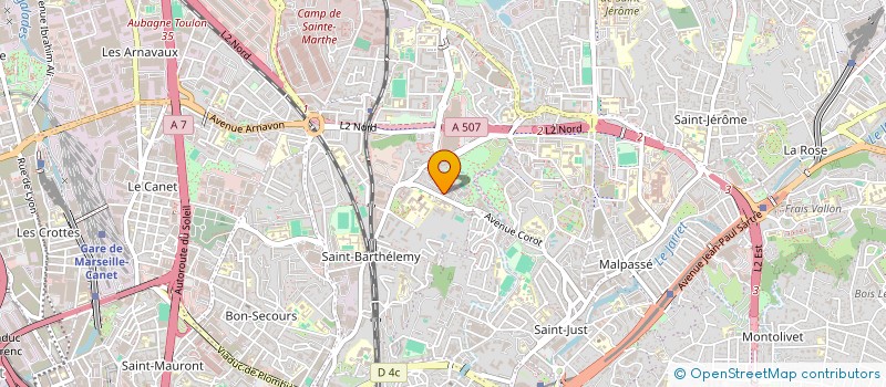 localisation de l'entreprise INDIVISION SERRAT BONAVENTURE à MARSEILLE